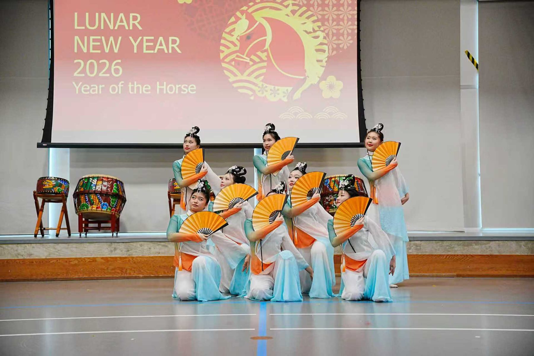VYDC dancers at UBC Lunar New Year 2026