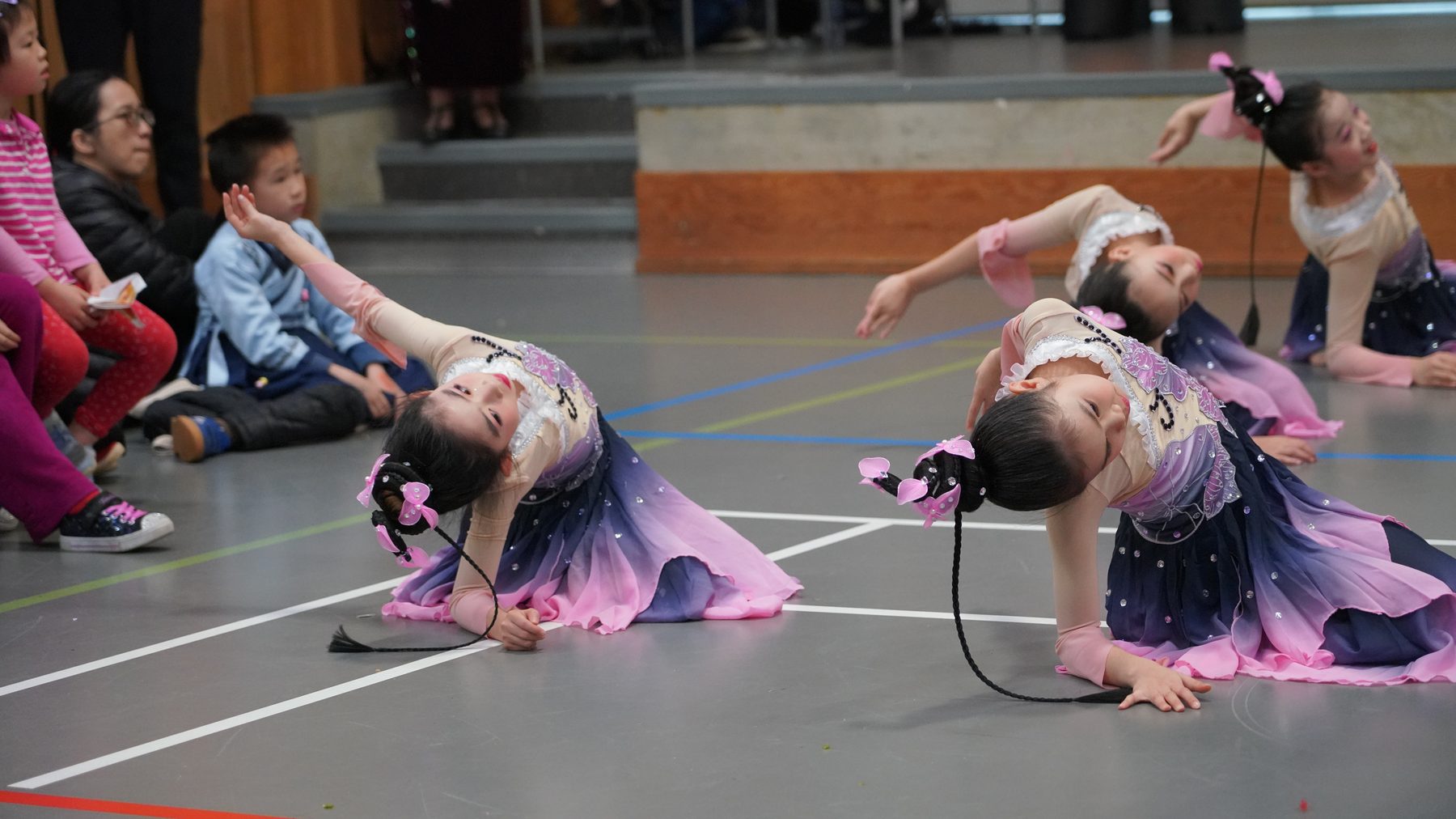 Classical Chinese dance performance on the UBC stage