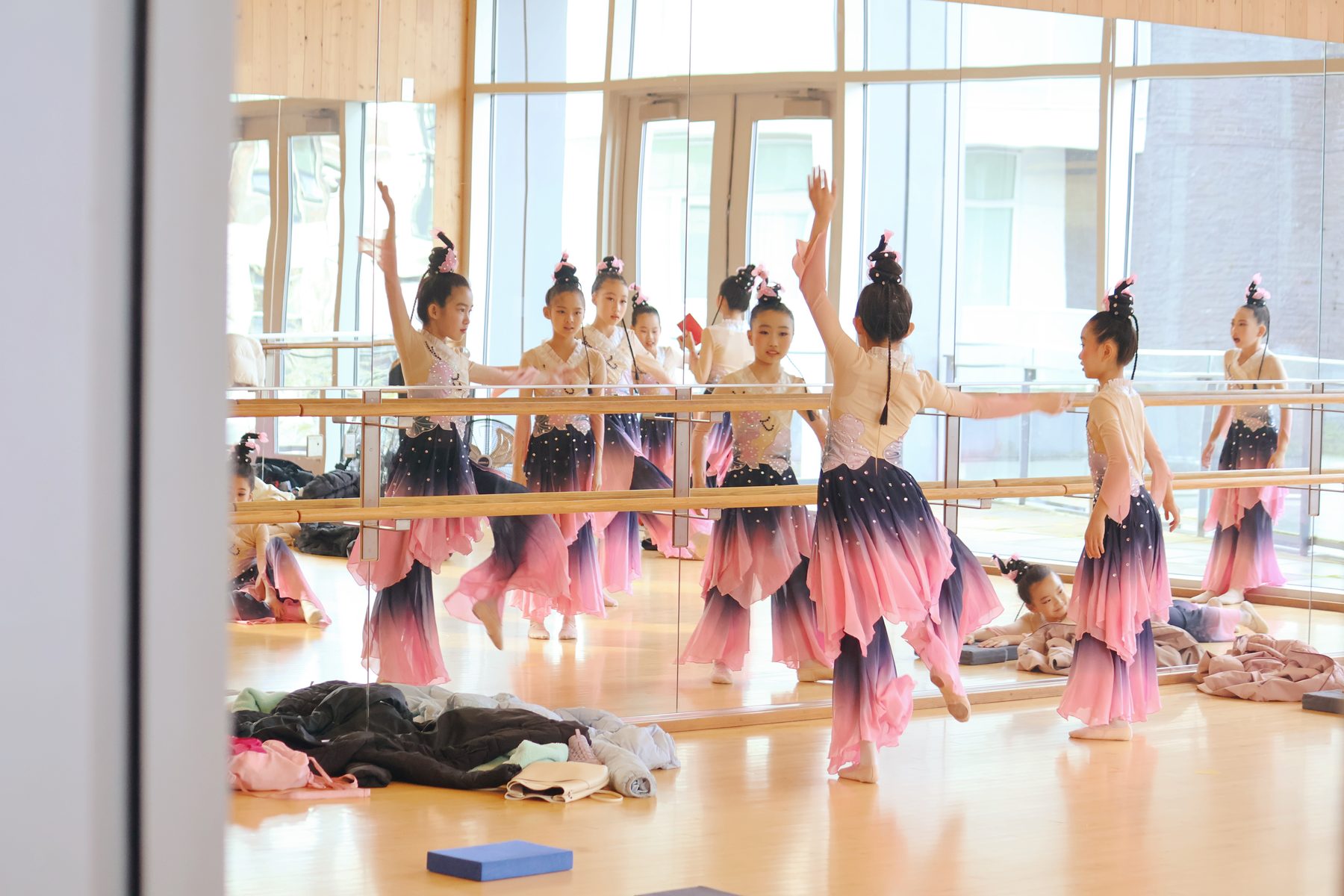 Backstage moment at UBC Lunar New Year 2026