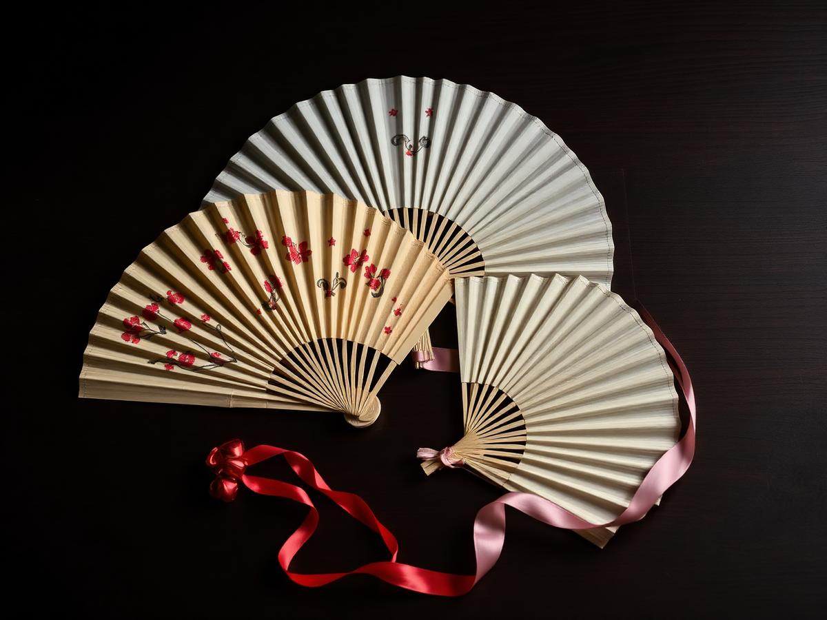 Fans and ribbons